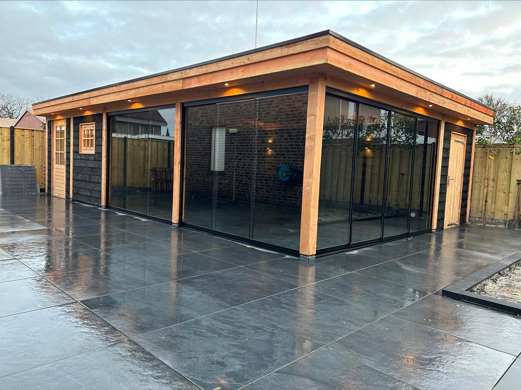 Douglas Overkapping, Tuinhuis, Schuur, Carport, Ophalen, Nieuw, Veranda