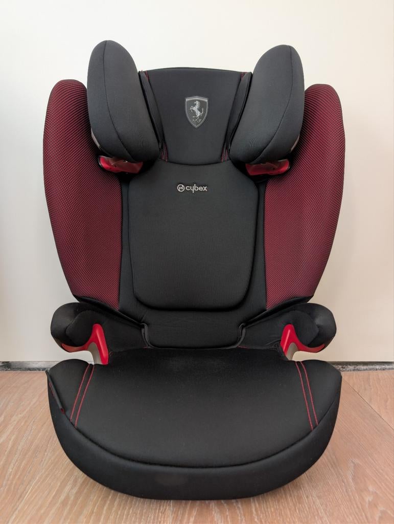 Cybex Gold Ferrari Solution S-Fix kinderstoel, 15 t/m 36 kg, Verstelbare rugleuning, Zo goed als nieuw, Isofix