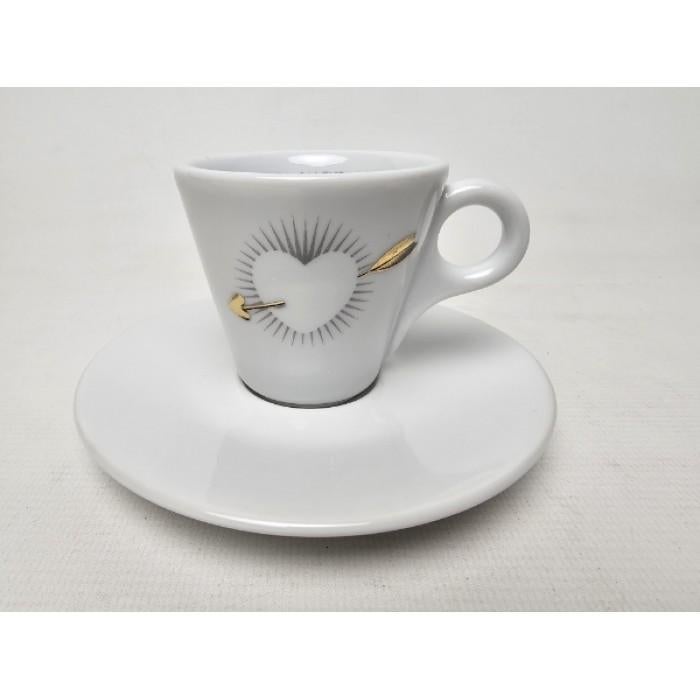 # Lavazza Calendar 2011 espresso en koffie kop en schotel, Gebruikt, Ophalen of Verzenden, Wedgwood, Kop(pen) en/of Schotel(s)