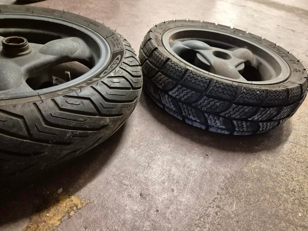 Velgen / wielen met banden kymco agility 12 ", Gebruikt, Overige typen, Ophalen of Verzenden, .