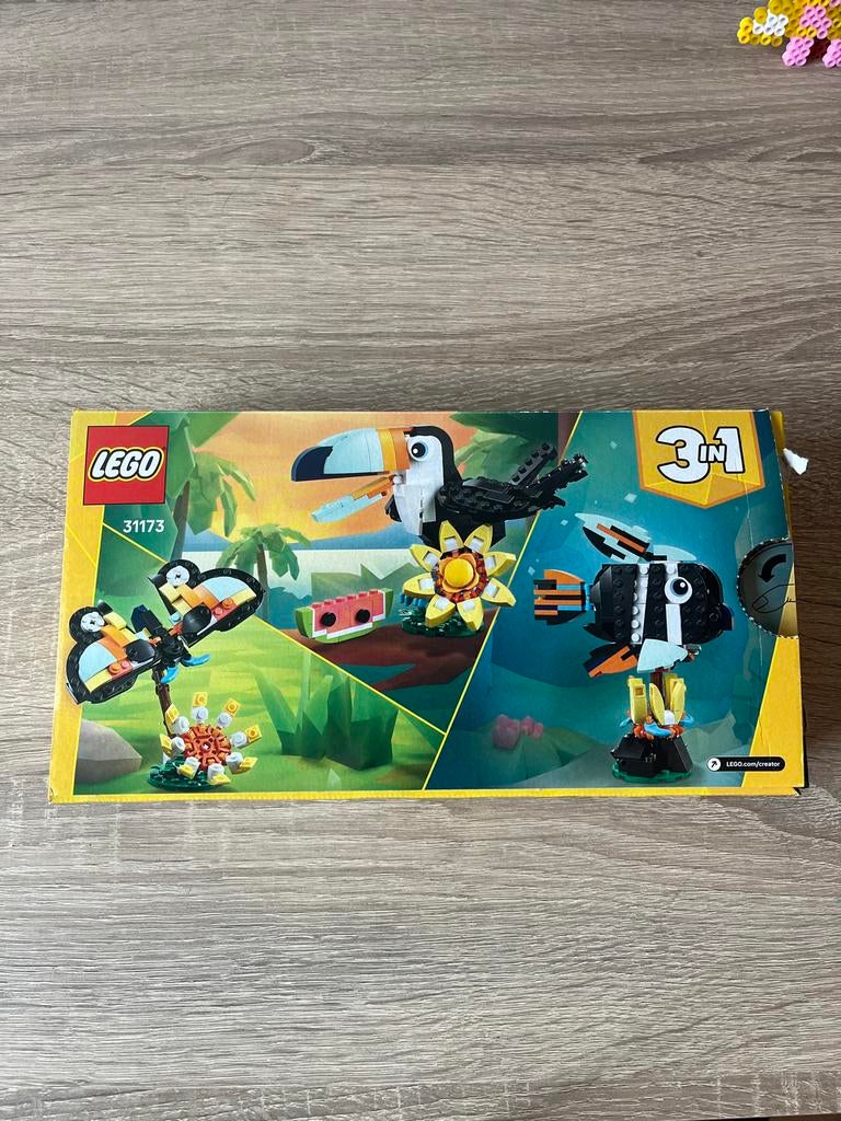Lego Creator 3in1 Tropische Dieren, Ophalen of Verzenden, Gebruikt, Losse stenen, Lego