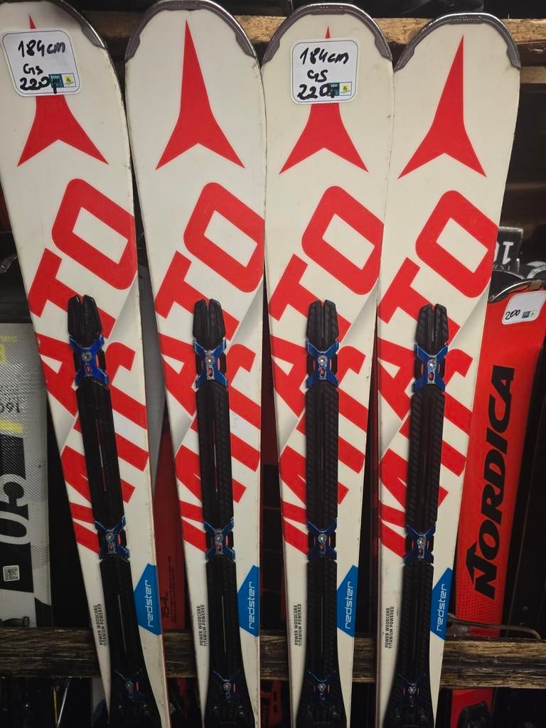184cm ATOMIC REDSTER DOUBLEDECK GS, 180 cm of meer, Ophalen of Verzenden, Zo goed als nieuw, Carve