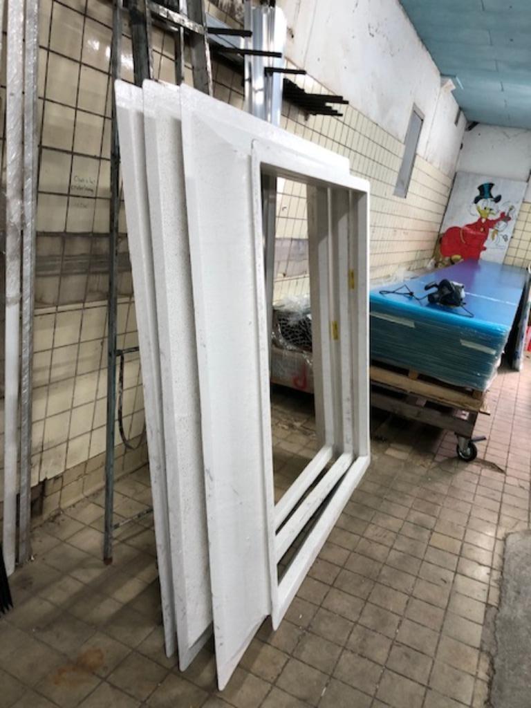 Lichtkoepel 150 x 150 met opstand, Doe-het-zelf en Verbouw, Glas en Ramen, Ophalen, Minder dan 80 cm, Nieuw, Dubbelglas