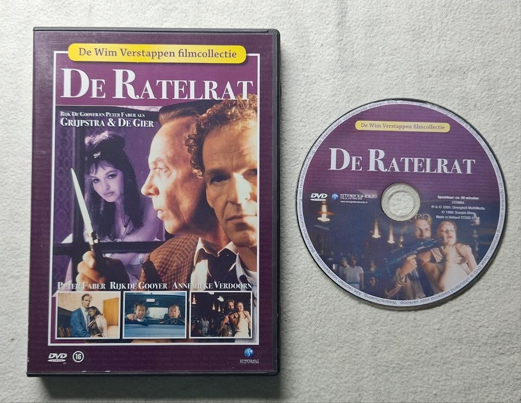 De Ratelrat ( Verstappen ) met De Gooyer, Faber, Verdoorn, Cd's en Dvd's, Vanaf 16 jaar, Ophalen of Verzenden, 1980 tot heden