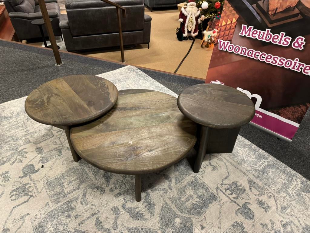 Foto 2 van Salontafel Binotti 3 delig 50%Korting DirectLeverbaar E-6041