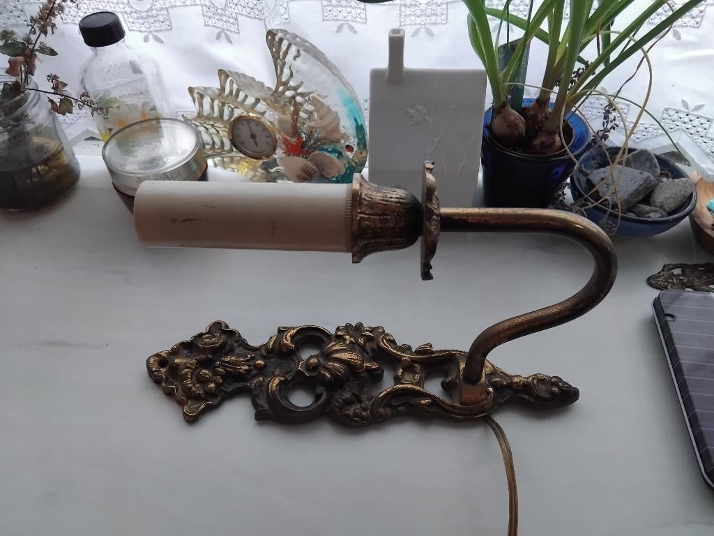 Antieke wandlamp, Antiek en Kunst, Ophalen of Verzenden