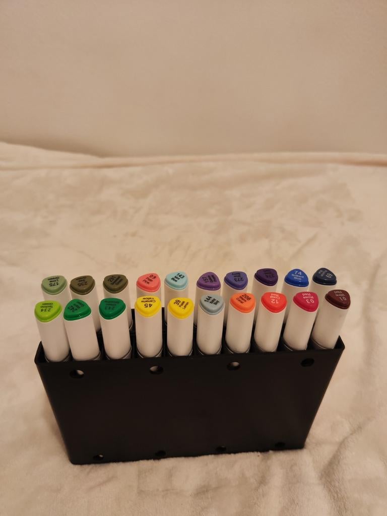 20 brush & fine colourful action markers, Hobby en Vrije tijd, Ophalen of Verzenden, Potlood of Stift