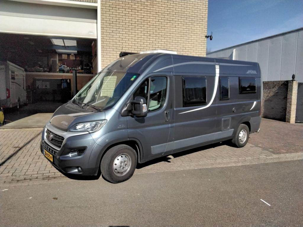 Te Huur possl buscamper 600 automaat va €795,=all in pw, Buscamper of Camperbus, Pössl, Diesel, Particulier