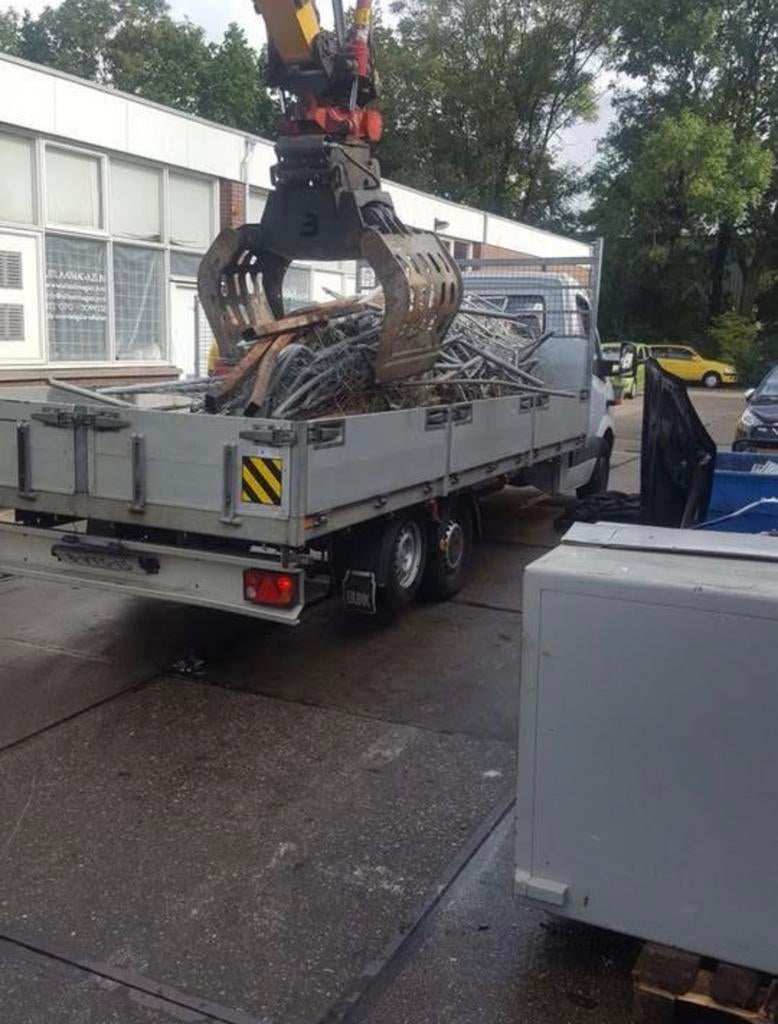 Gratis ophaaldienst oud ijzer 0615883218, Doe-het-zelf en Verbouw, Metalen, Ophalen, Zo goed als nieuw, Overige metalen