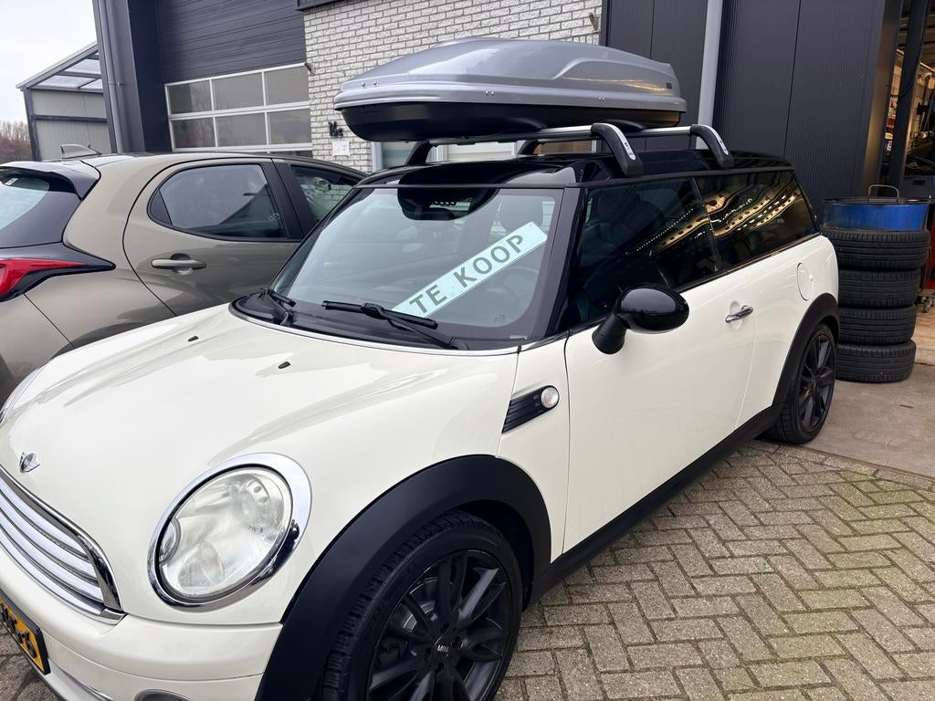 Originele MINI Dakkoffer + Dakdragers - Complete Set, Auto diversen, Dakkoffers, Ophalen, Zo goed als nieuw