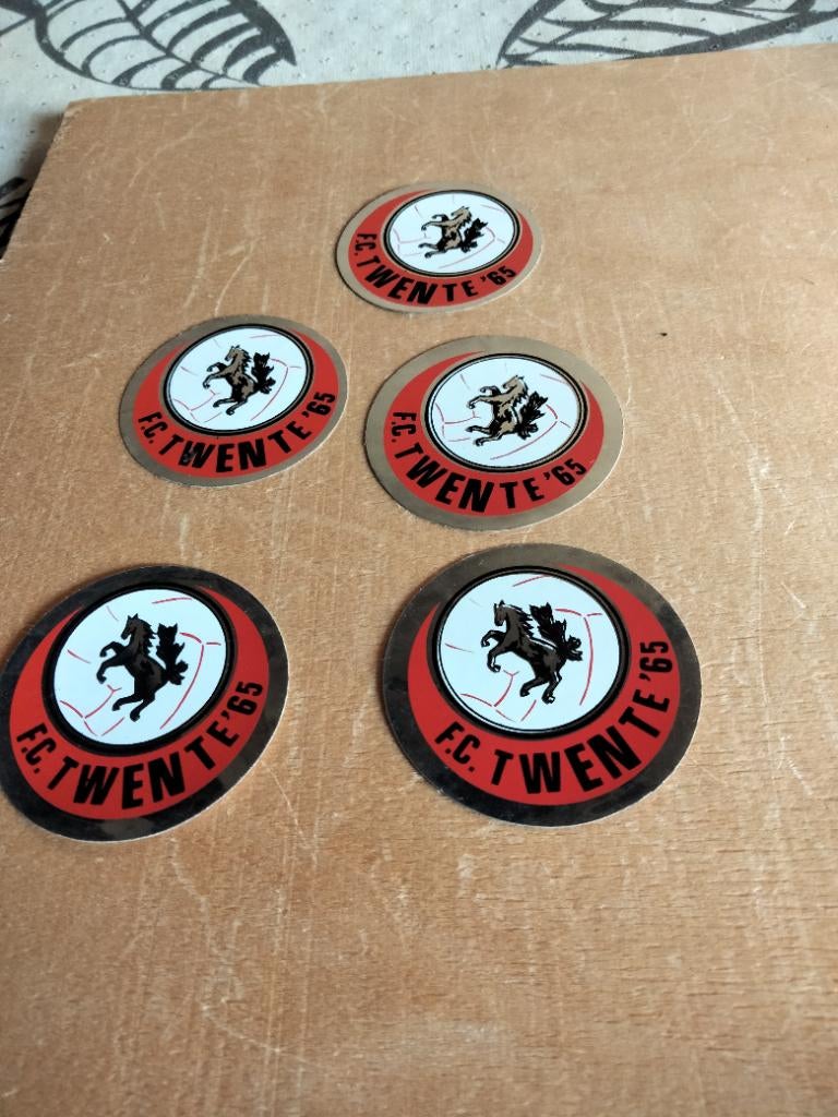 Oude stickers fc twente, Verzamelen, Ophalen of Verzenden, Zo goed als nieuw, F.C. Twente, Poster, Plaatje of Sticker