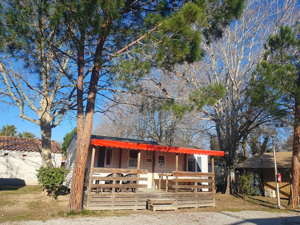 Vakantie stacaravan chalet, Ophalen of Verzenden