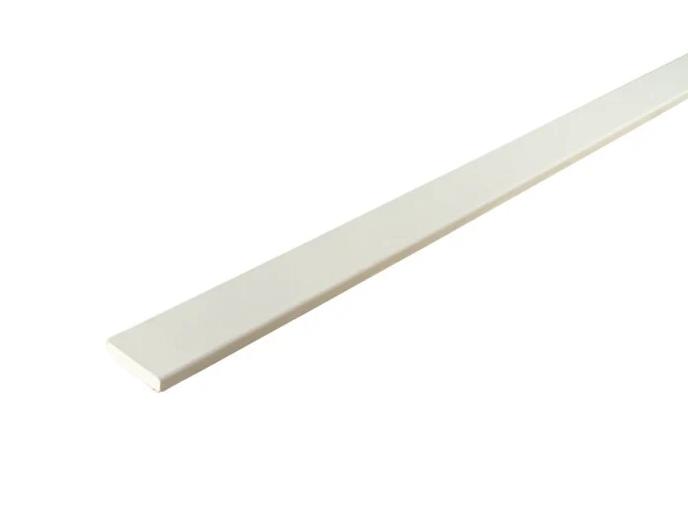 MDF plint wit gegrond. Diverse maten., Ophalen, Nieuw, Mdf, 250 cm of meer