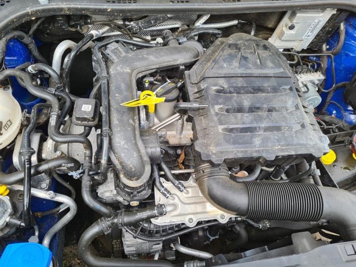 Motor van een Skoda Fabia, Gebruikt, -, -, Skoda