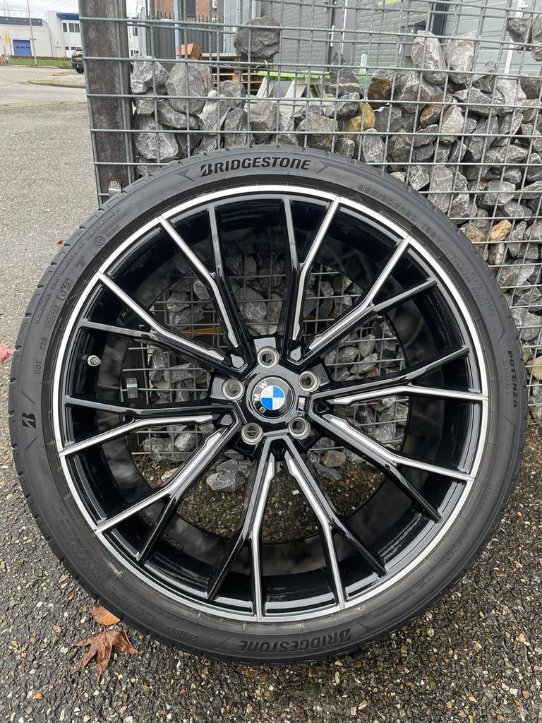 20 inch BMW 5 serie velgen 5x112 G30 G31 + bridgestone 6mm, 245 mm, Banden en Velgen, Nieuw, Ophalen of Verzenden