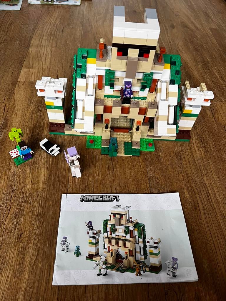 Lego Minecraft, Kinderen en Baby's, Speelgoed | Duplo en Lego, Zo goed als nieuw, Ophalen of Verzenden