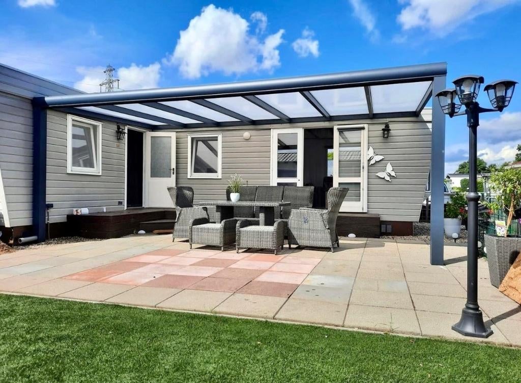 600x300 overkapping bouwpakket veranda 1600 euro, Tuin en Terras, Overkappingen, Ophalen of Verzenden, Nieuw, Veranda