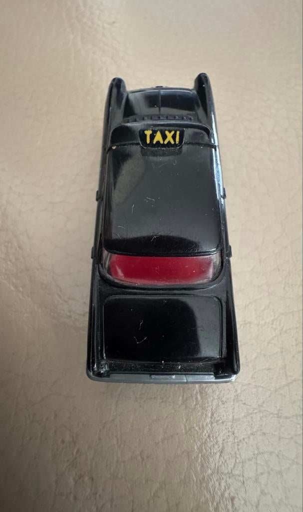 Wiking miniature modelauto 1:87 zwarte Opel Kapitan Taxi., Ophalen of Verzenden, Auto, Wiking