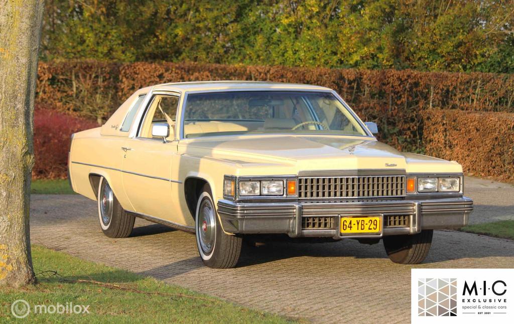 Cadillac Coupe De Ville | Tax. 27.500,- | Inruil mogelijk., Auto's, Oldtimers, Achterwielaandrijving, Beige, Particulier, Elektrische buitenspiegels