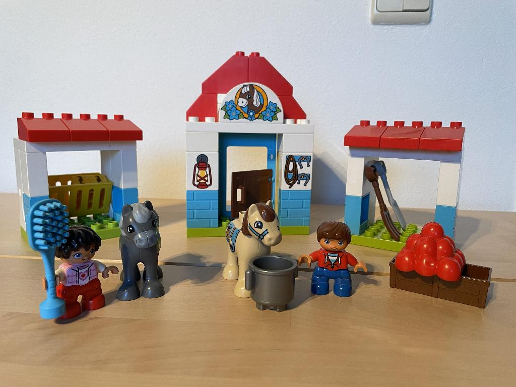 LEGO Duplo Ponystal – Set 10868 – Compleet, Ophalen of Verzenden, Gebruikt, Complete set, Duplo