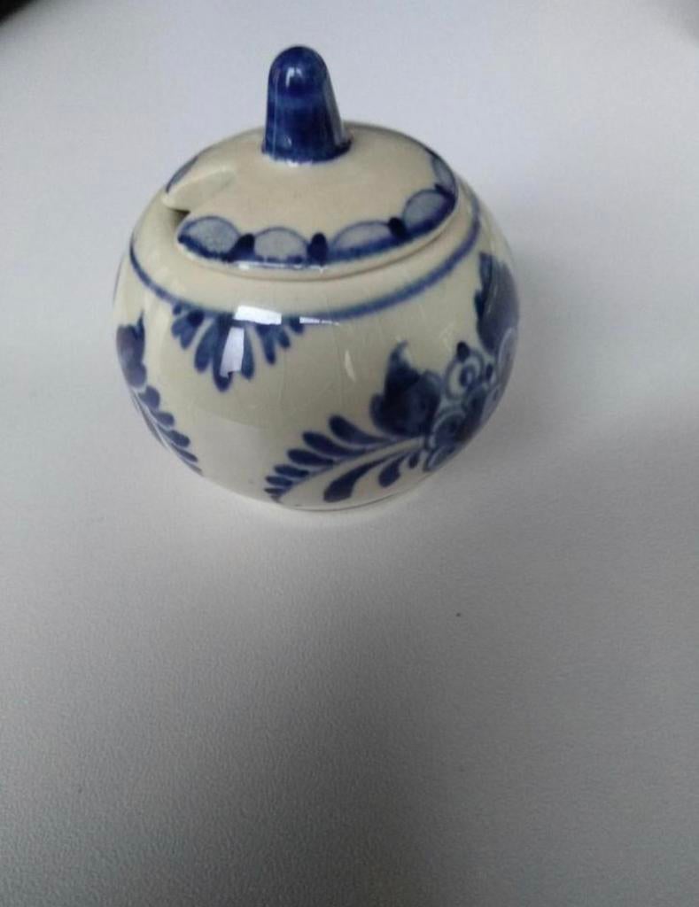 Delfts blauw mini potje, Antiek en Kunst, Ophalen of Verzenden