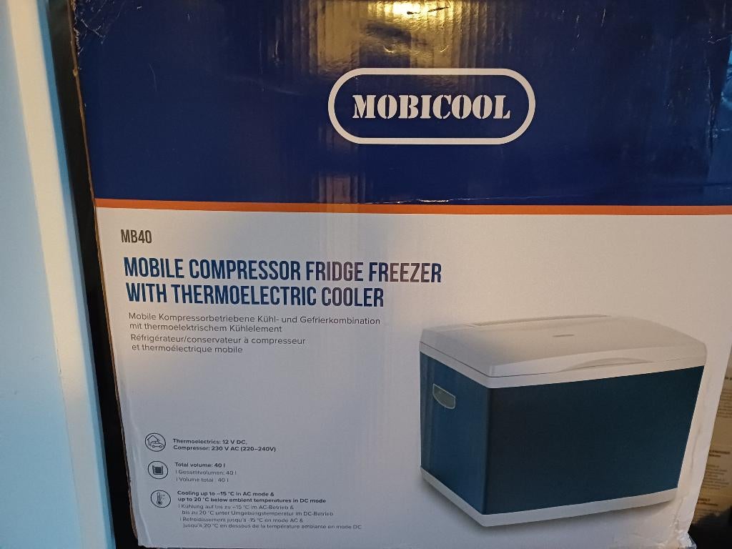 Mobicool mb40, Ophalen, Zo goed als nieuw, Koelbox, Elektrisch