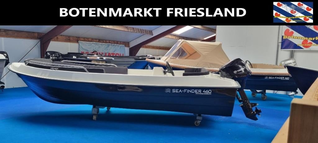 Sea-Finder 460 | Ruim & Stabiel | Vaarklaar Prijsknaller!, 10 tot 30 pk, Nieuw, Ophalen of Verzenden, 3 tot 6 meter
