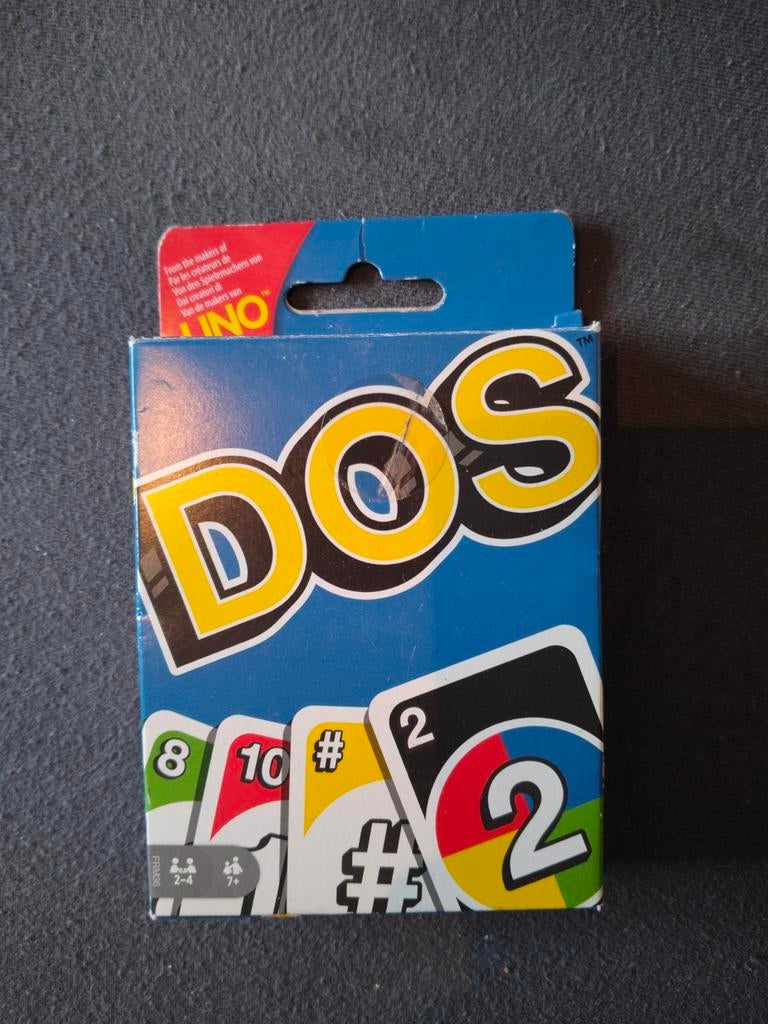 DOS Kaartspel - Mattel Games, Een of twee spelers, Ophalen of Verzenden, Zo goed als nieuw, Mattel Games