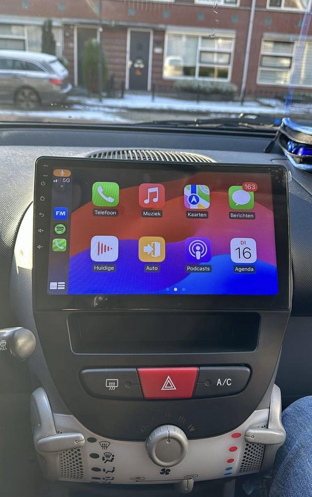 Apple CarPlay & Android Auto installatie – Aygo / C1 / 107, Auto diversen, Autoradio's, Ophalen, Nieuw