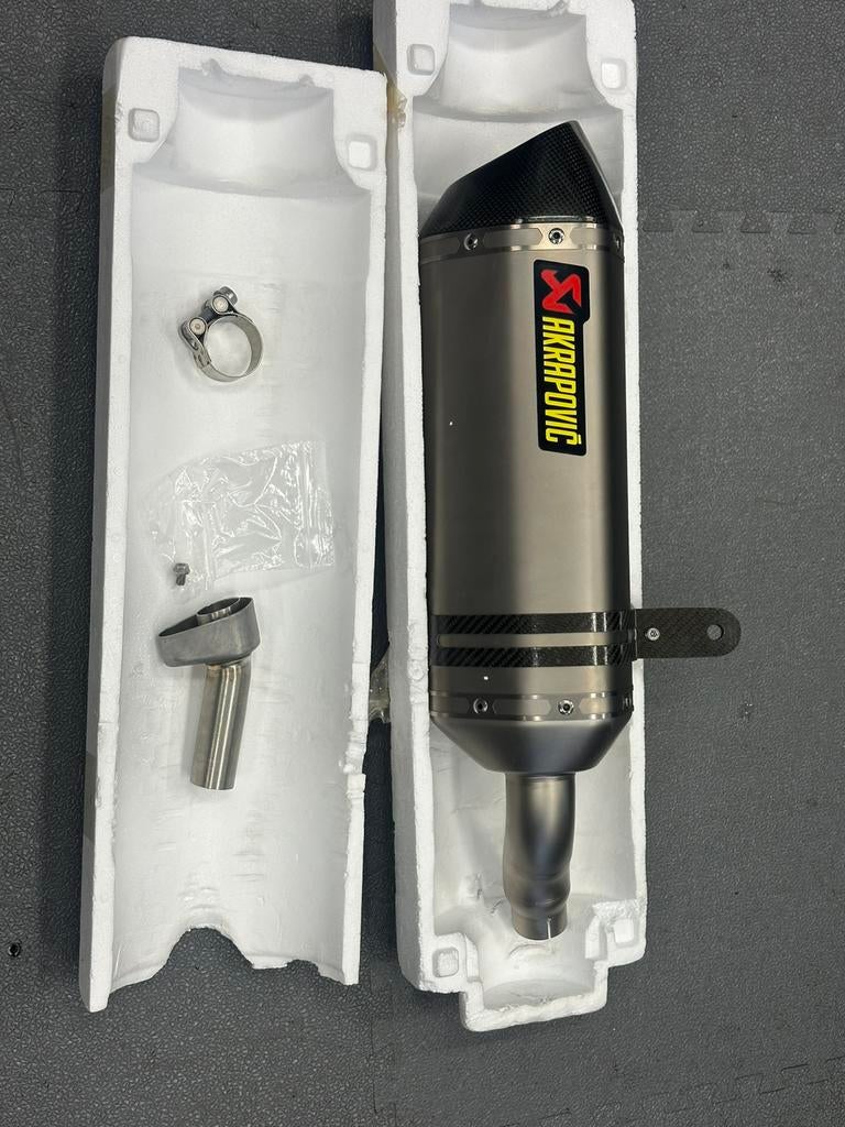 Akrapovic ninja 300 titanium slip on nieuw, Motoren, Ophalen of Verzenden, Nieuw