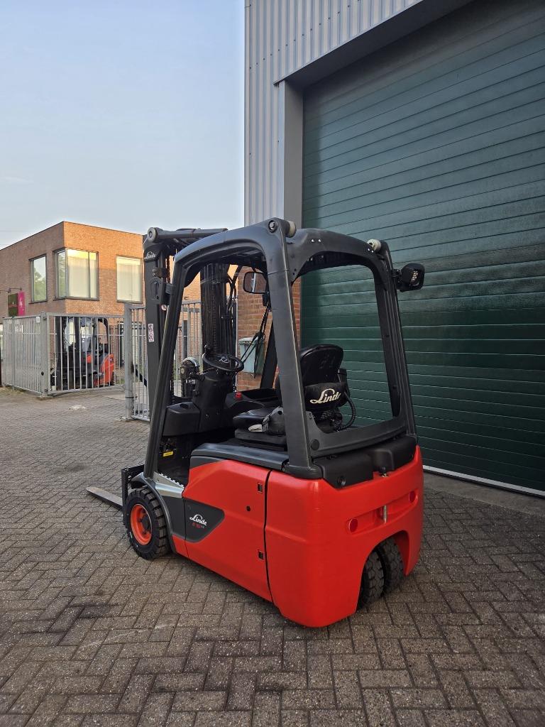 LINDE E16C-02 (386) 2017.! Triplex mast 4625mm met sideshift, Linde, Heftruck, Ophalen of Verzenden, 1000 tot 2000 kg