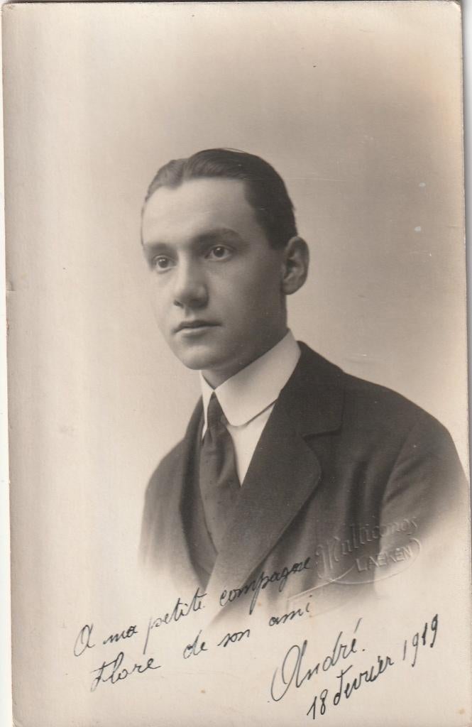 fotokaart  -  man -    uit   1919, Ophalen of Verzenden, Voor 1940, Zo goed als nieuw