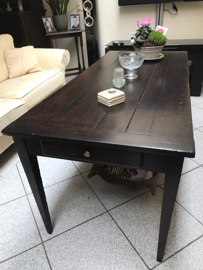 frans antiek eiken salontafel, Ophalen