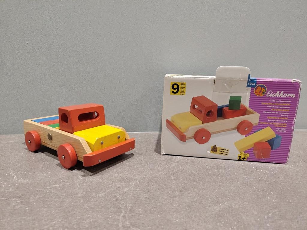 Eichhorn Houten Auto Puzzel - Educatief Speelgoed, Kinderen en Baby's, Speelgoed | Houten speelgoed, Ophalen of Verzenden, Gebruikt
