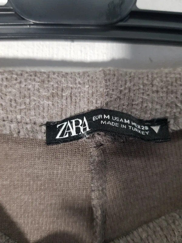 Zara Knit Co-ord Set (Trui & Broek) - Maat M, Maat 38/40 (M), Fashiontiek, Bruin, Zara