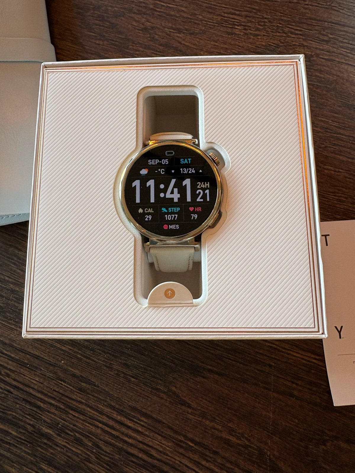 Huawei Watch GT 5 z.g.a.n. met dubbele oplader, Ophalen of Verzenden, Afstand, Zo goed als nieuw