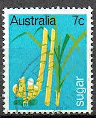 Australie Vruchten Suikerriet, Verzenden, Gestempeld, Dier of Natuur