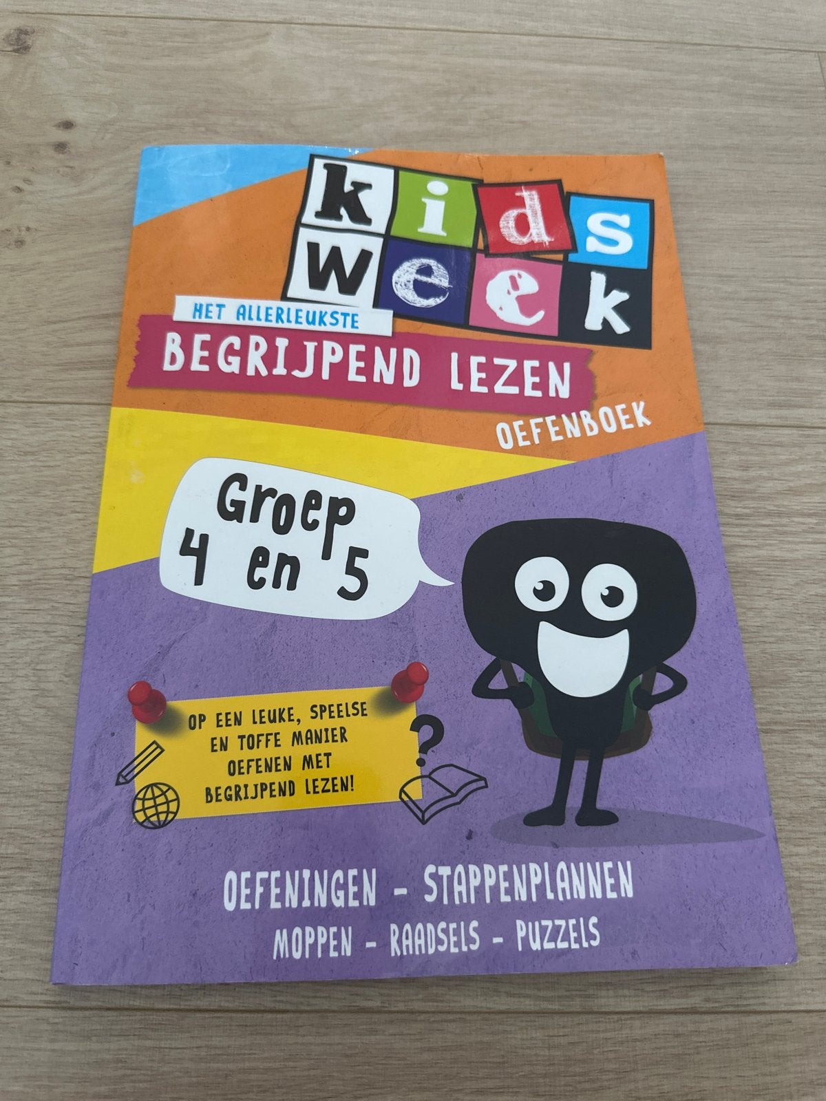 Kidsweek Begrijpend Lezen Oefenboek Groep 4 en 5, Boeken, Verzenden, Alpha, Zo goed als nieuw, Overige niveaus