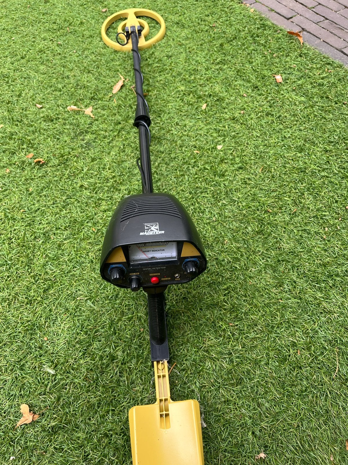 MacGyver Kinder Metaaldetector - Ontdek Verborgen Schatten!, Gebruikt, 30 cm of minder, Discriminatie metaaldetectie, Ophalen