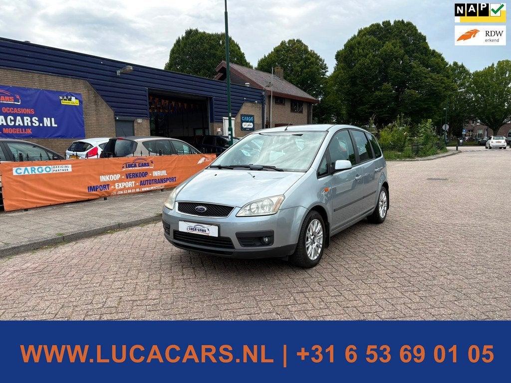 Ford Focus C-Max 1.8-16V Futura Cruise Trekhaak NIEUWE APK!, Auto's, Ford, Voorwielaandrijving, 125 pk, Gebruikt, Handgeschakeld