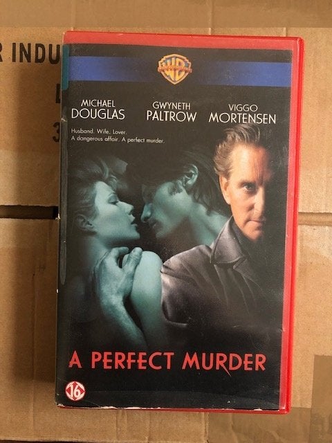 A Perfect Murder VHS Videoband ex-rental, Vanaf 16 jaar, Ophalen of Verzenden, Gebruikt, Horror