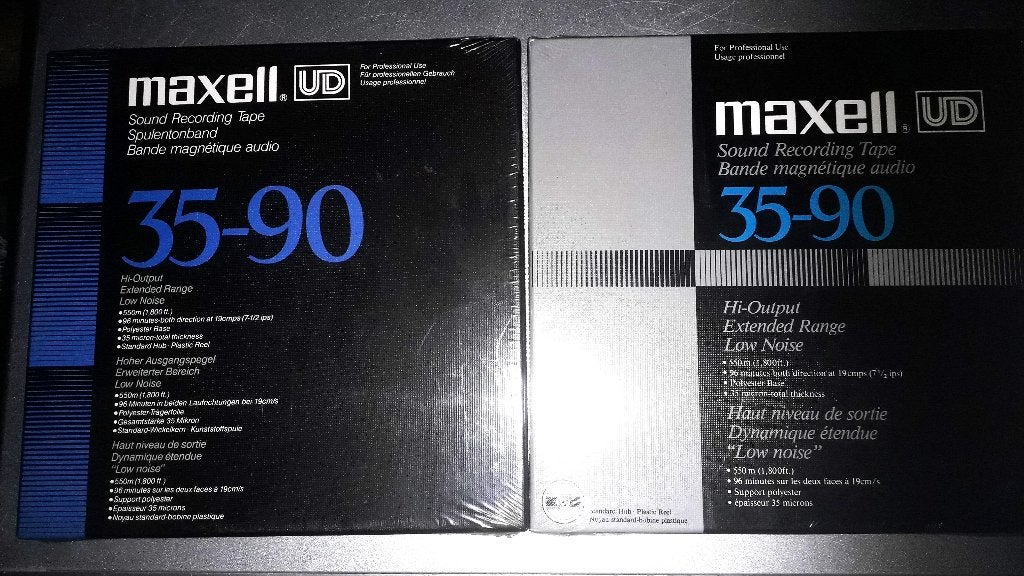 Maxell UD 2 Stuks Nieuw In Sealing, Ophalen of Verzenden, Bandrecorder