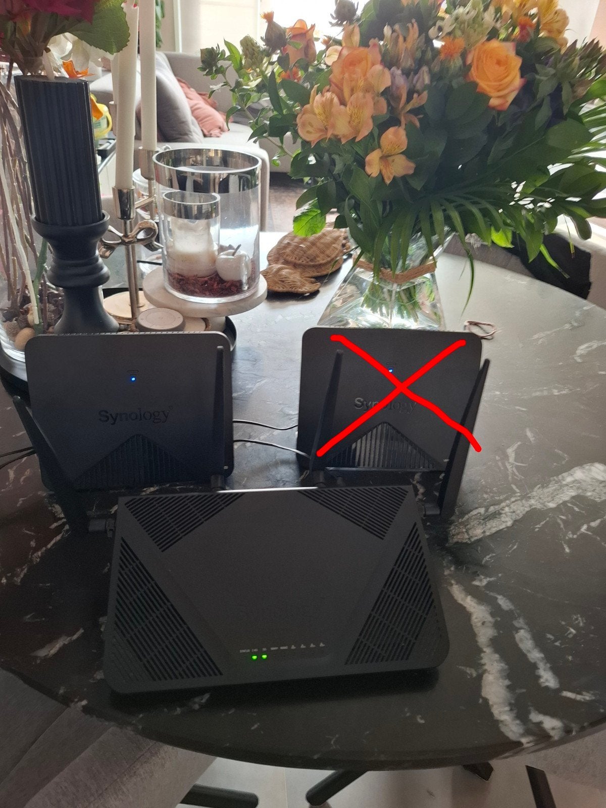 synology router, Computers en Software, Ophalen of Verzenden, Gebruikt, Router, Synology