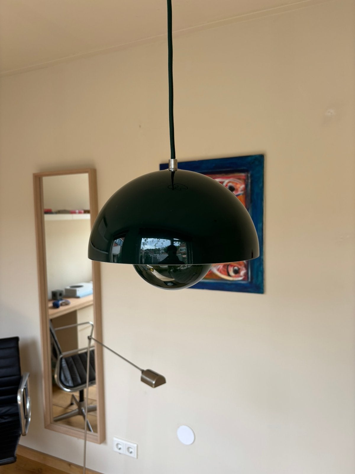 Flowerpot vp1 lamp 23cm, Gebruikt, Flowerpot, Metaal, E27 (groot)