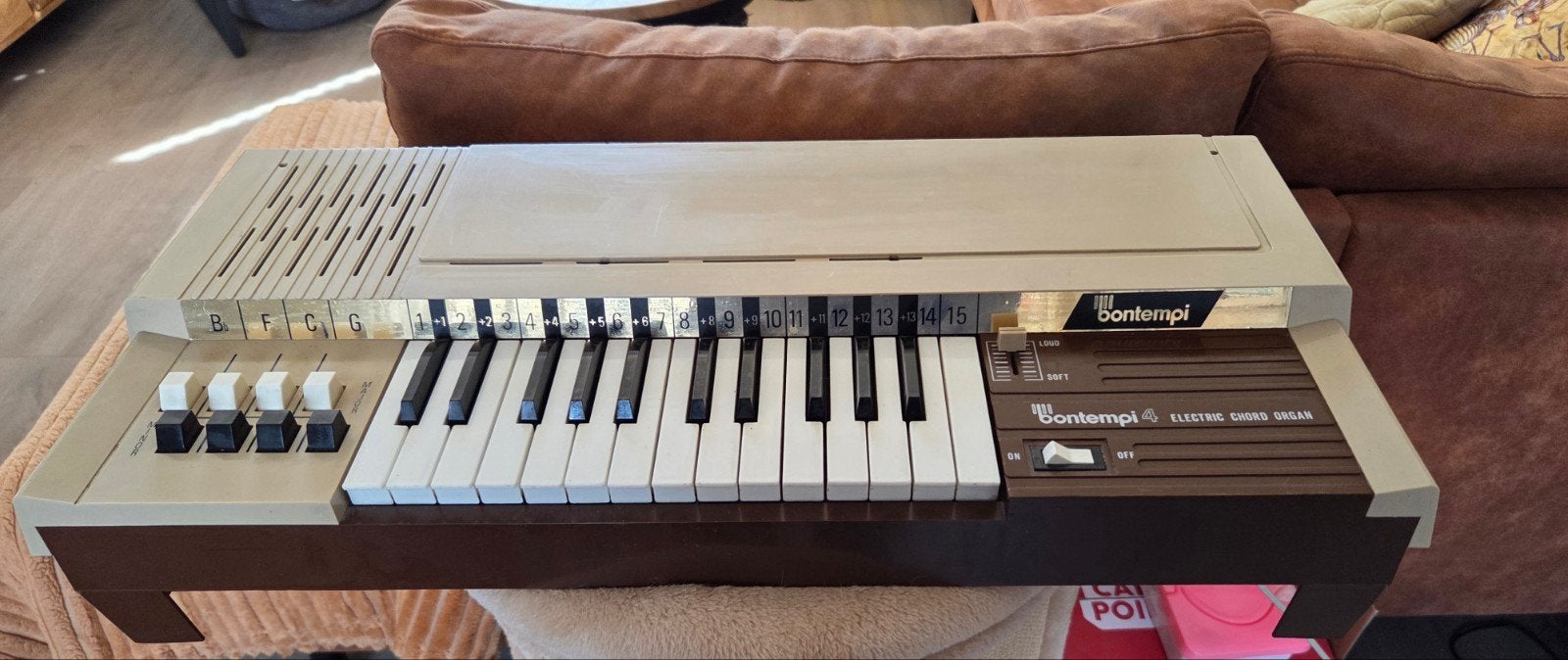 bontempi vintage, Muziek en Instrumenten, Ophalen, Gebruikt, 1 klavier, Orgel