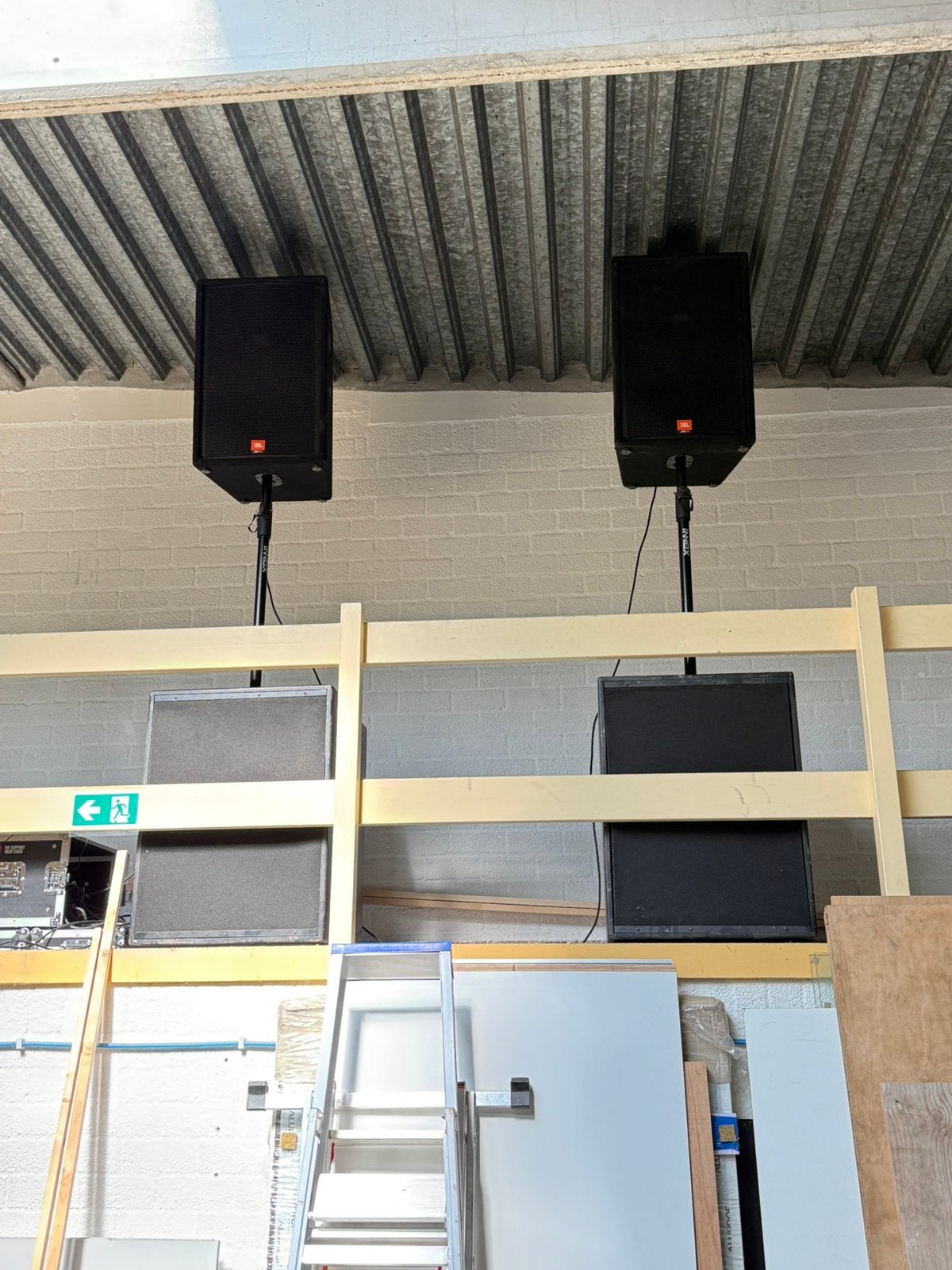 PA luidspreker set, Ophalen, 1000 watt of meer, P.A.