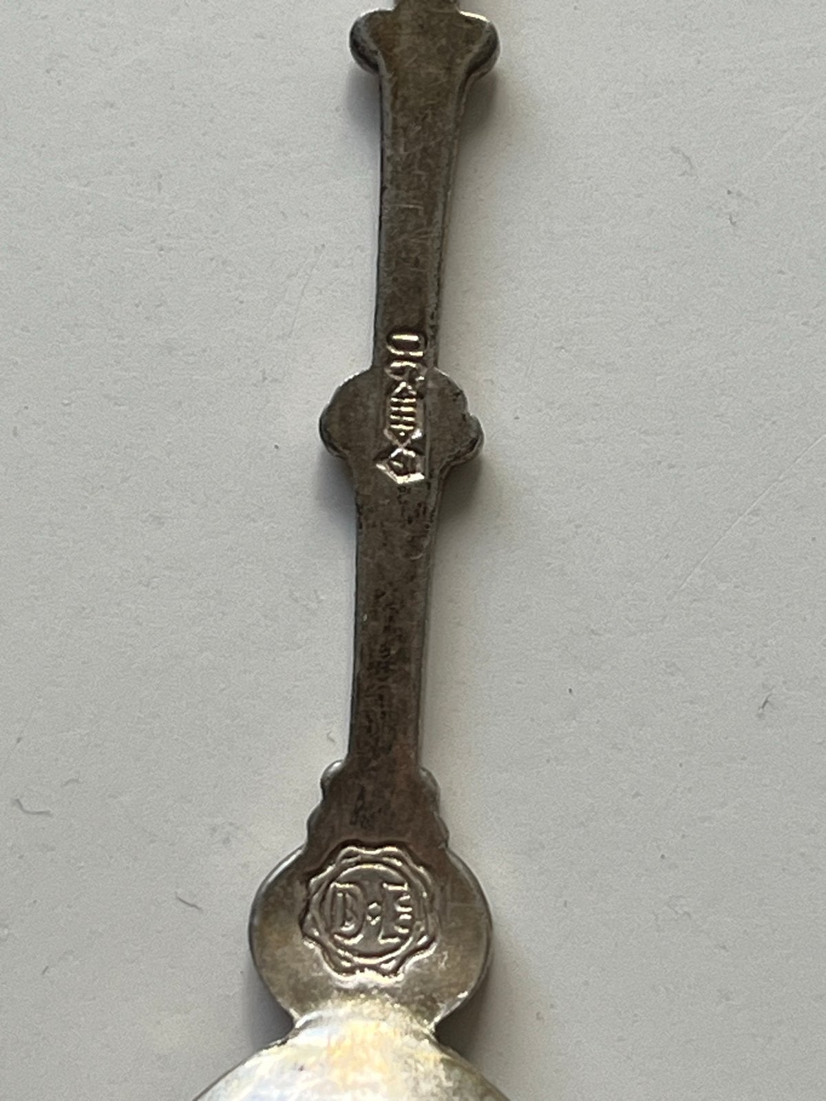 Set van 4 antieke zilveren theelepels met schepen, Ophalen of Verzenden
