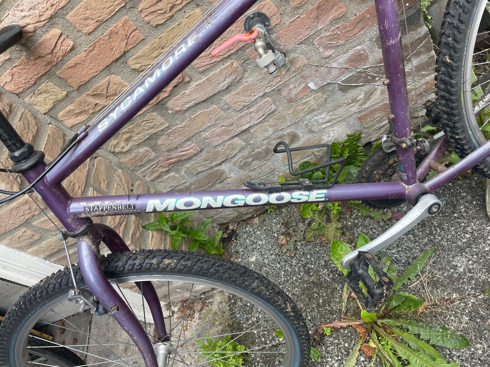 Sycamore Mongoose fiets - Vintage mountainbike, Gebruikt, Geen vering, 53 tot 57 cm, Ophalen