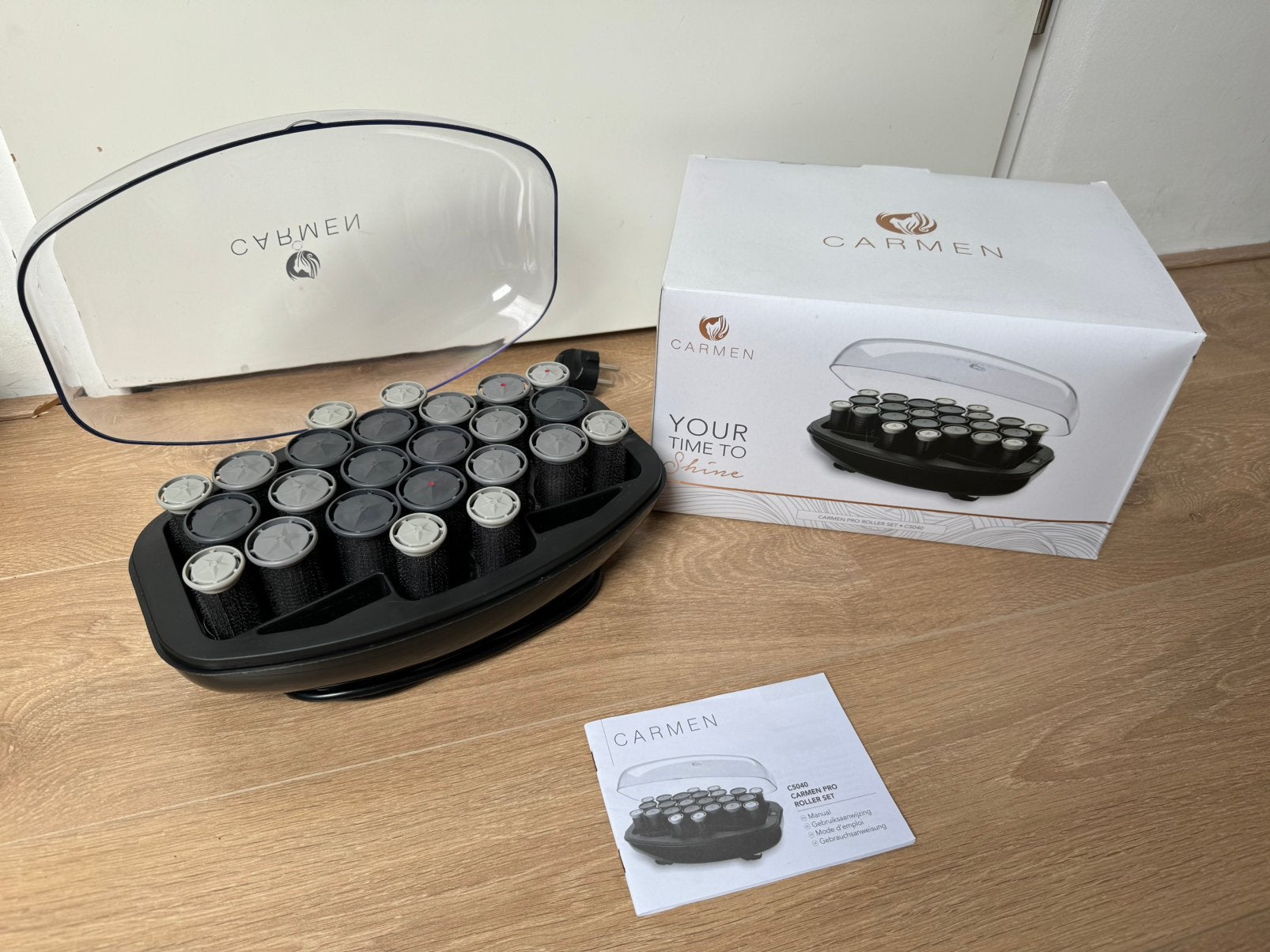 Carmen krulset pro roller set C5040, Ophalen of Verzenden, Gebruikt, Overige typen