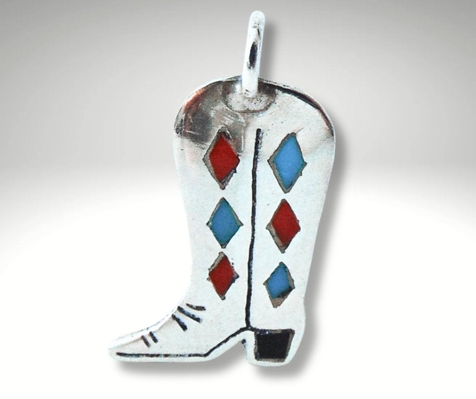 Gave zilveren NAVAJO turquoise, koraal, onyx LAARS hanger!, Overige voorstellingen, Verzenden, Zo goed als nieuw, X